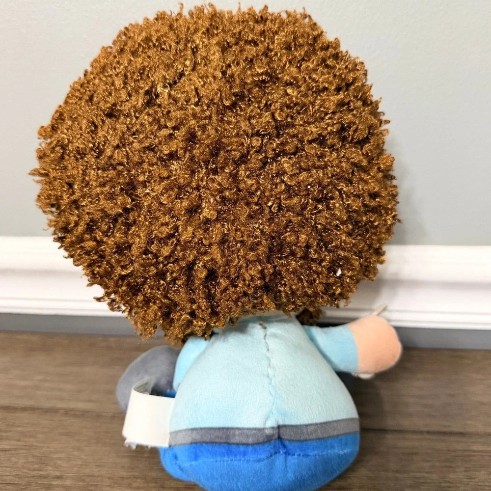 Bob Ross Plush Stuffed Artist Figure The Joy of Painting‎ Happy Little Trees
